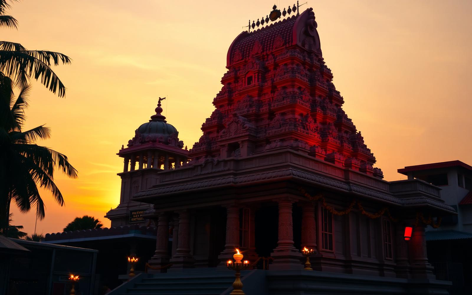 Vasavi Mata temple gopuram